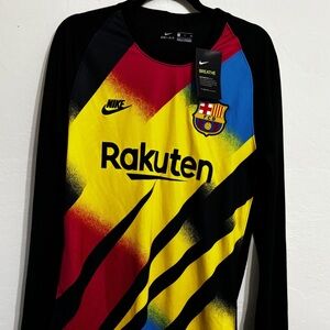 Nike  MensLong-Sleeve FC Barcelona Jersey